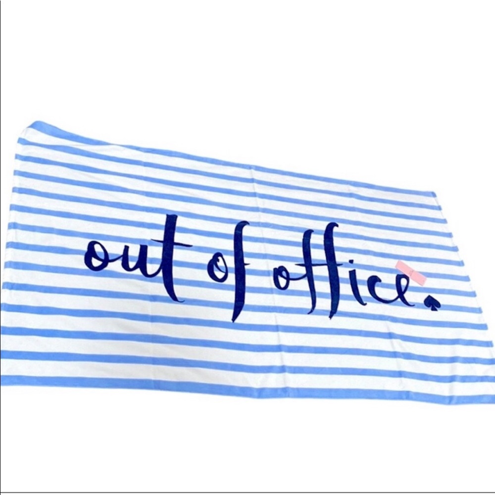 🆕 Kate Spade OUT OF OFFICE Beach Towel